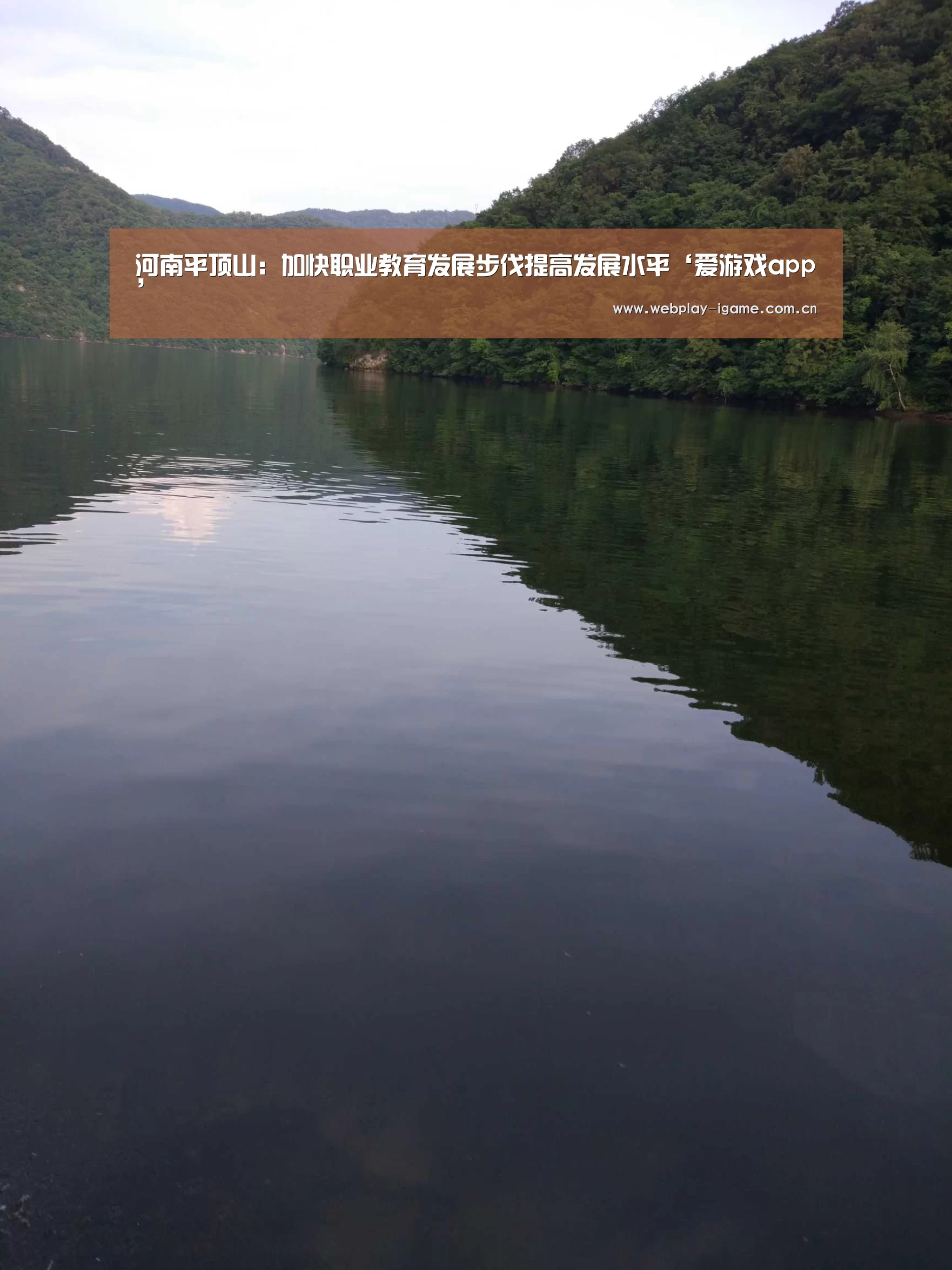 河南平顶山:加快职业教育发展步伐提高发展水平‘爱游戏app’(图2) 爱游戏app